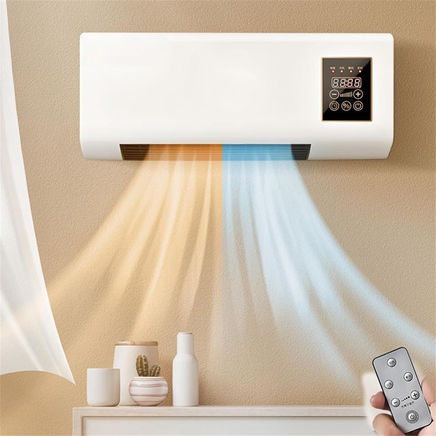 Smart Garden Offices - Wall Mounted Air Conditioner/Thermo Fan Heater