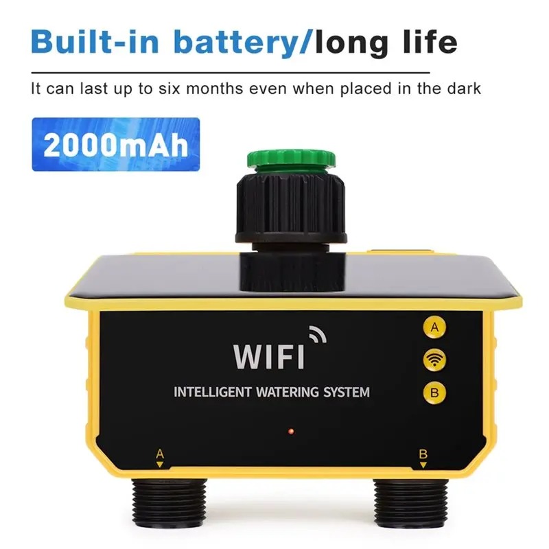 1/2 Outlets WIFI Solar Irrigat - огляд і ціна Smart Garden Lock