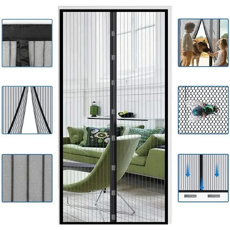 Magnetic Mosquito Net Door Win - огляд і ціна Smart Garden Gate Lock