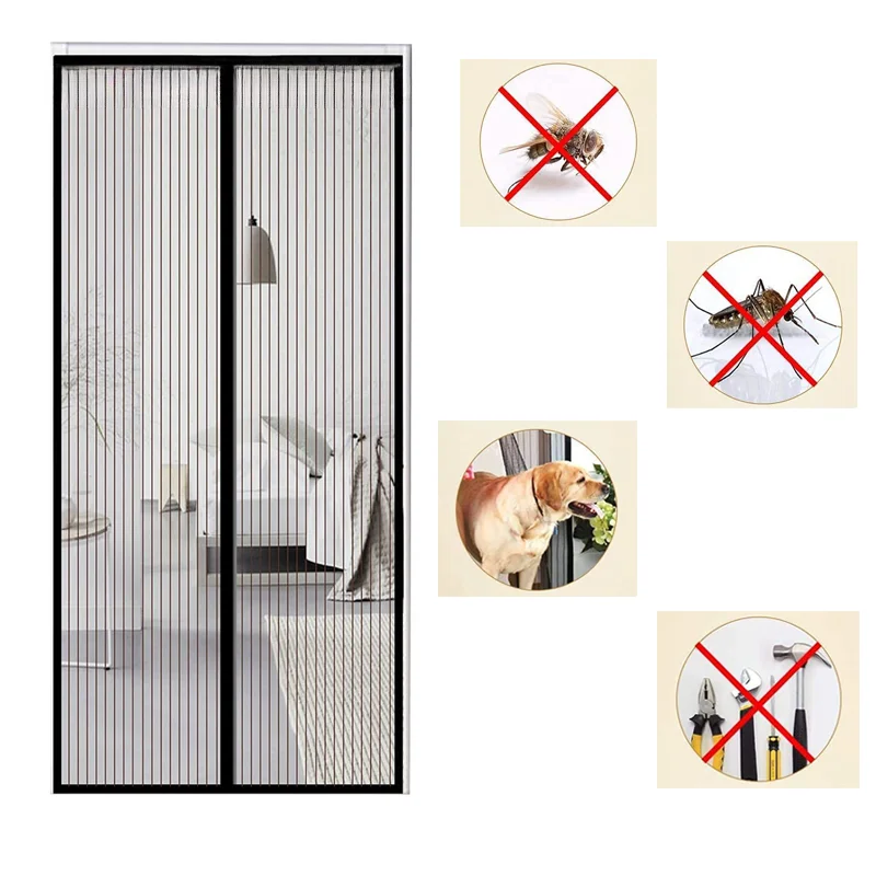 Magnetic Mosquito Net Door Win - огляд і ціна Smart Garden Gate Lock