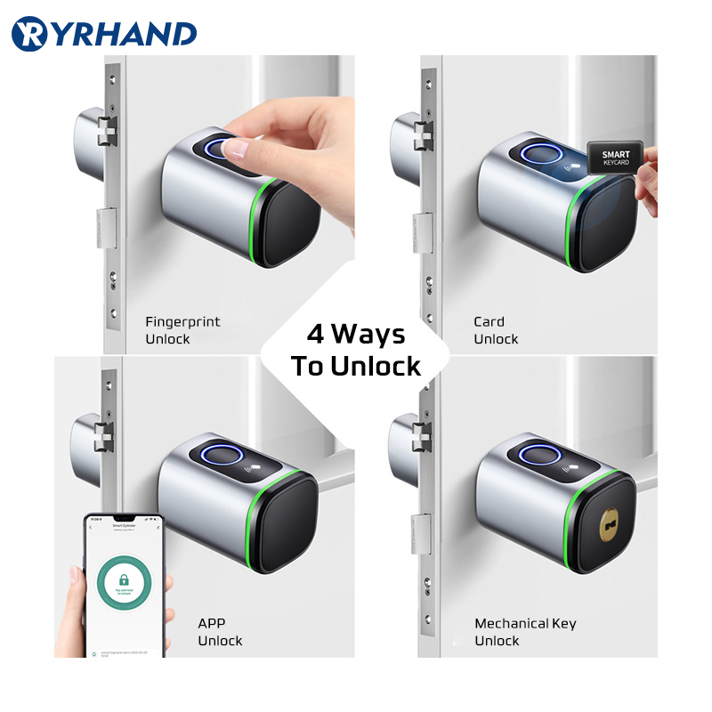 Euro Tuya Smart Fingerprint El - огляд і ціна Smart Garden Lock