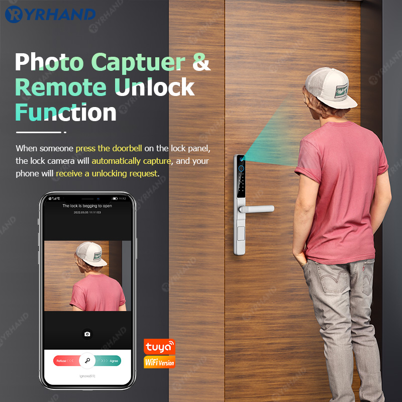 YRHAND IP66 Keyless Cat's Eye  - огляд і ціна Smart Garden Gate Lock