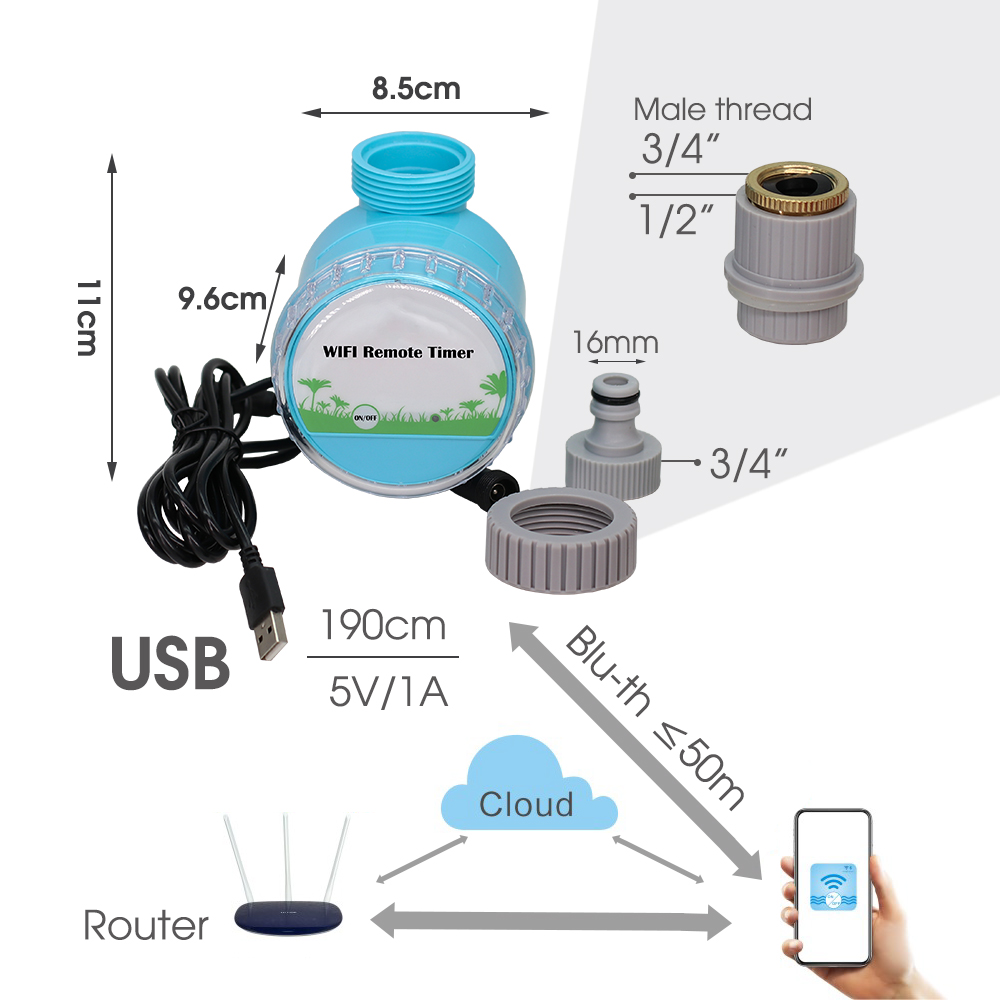 30-50M Smart Garden Watering S - огляд і ціна Smart Garden Lock