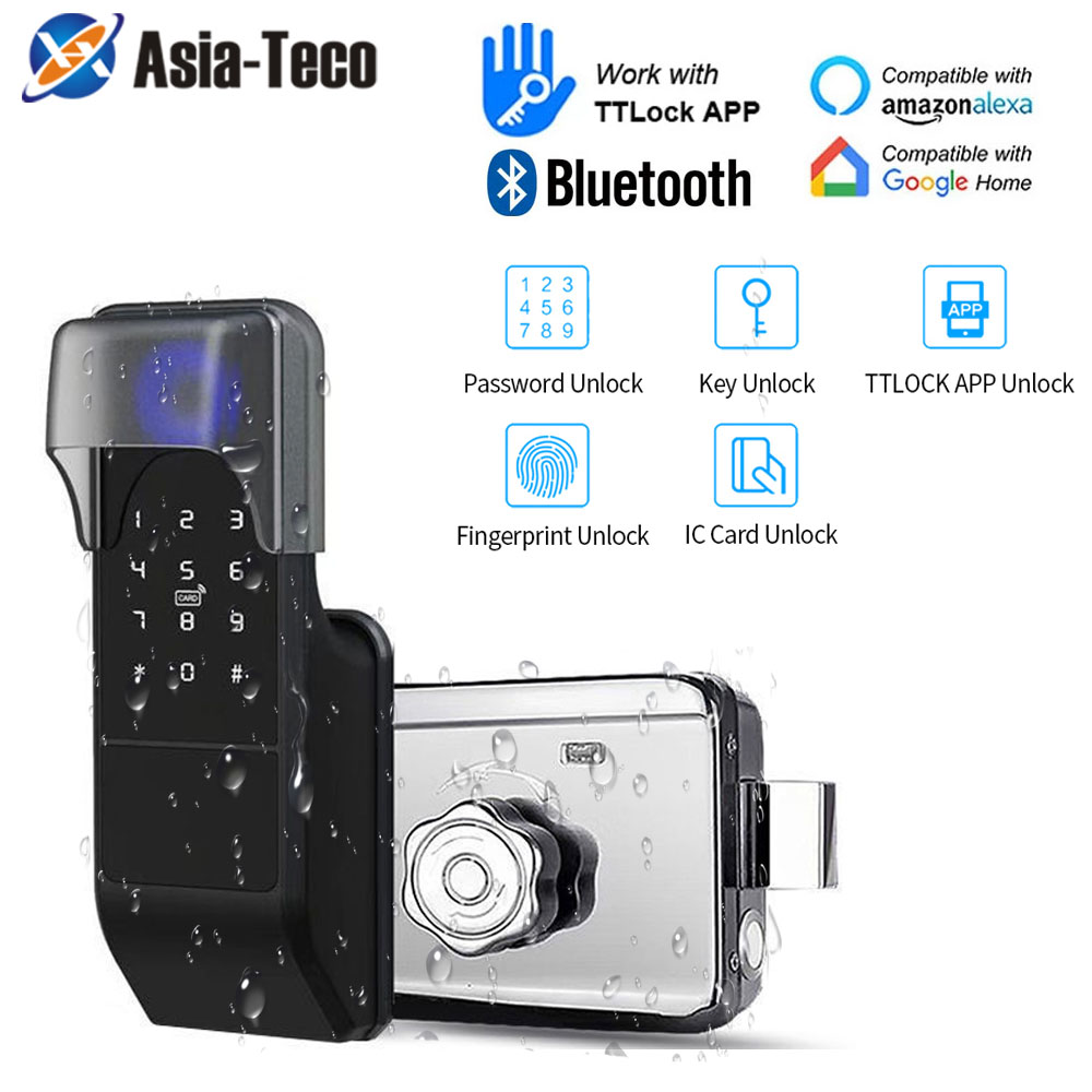 IP65 Waterproof TTLock Fingerp - огляд і ціна Smart Garden Lock