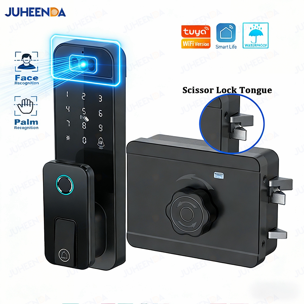 Tuya WiFi Smart Door Lock Face - огляд і ціна Smart Garden Lock