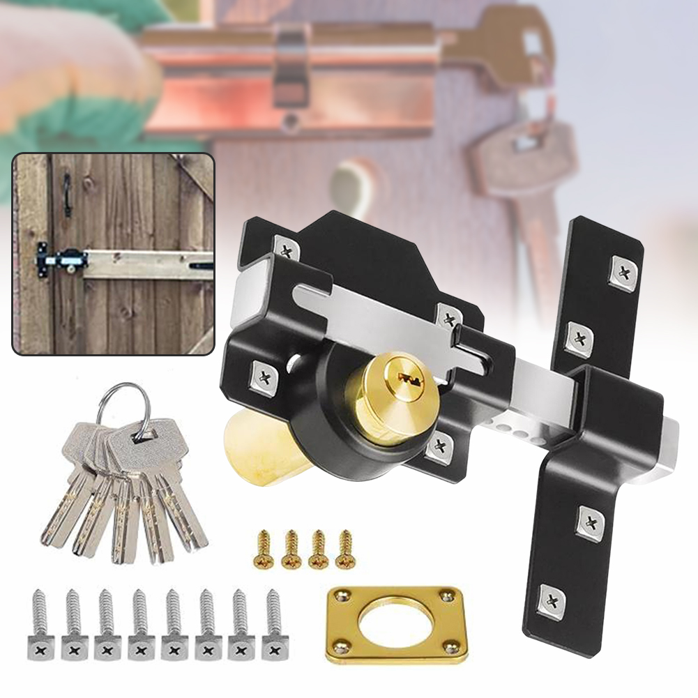Barn Door Lock,Garage Gate Loc - огляд і ціна Smart Garden Gate Lock