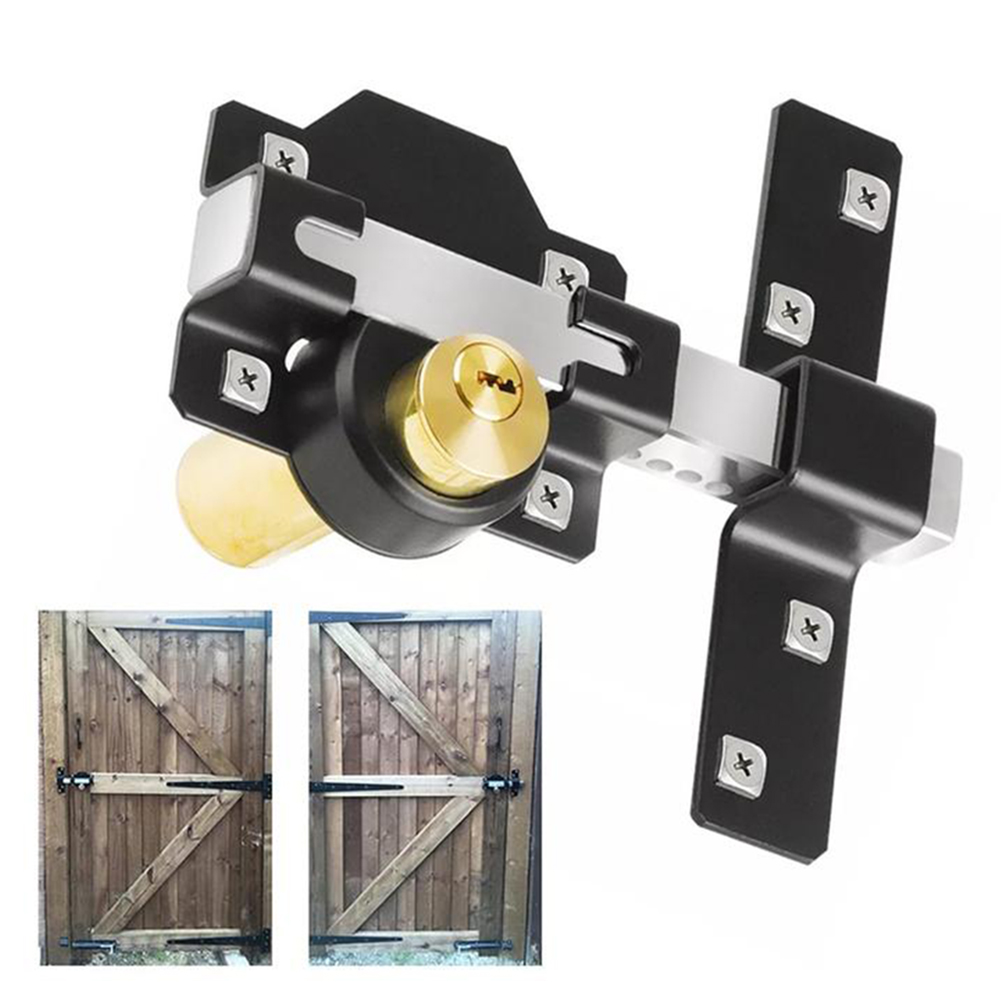 Barn Door Lock,Garage Gate Loc - огляд і ціна Smart Garden Gate Lock
