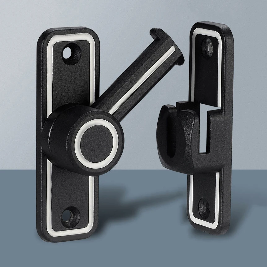 Black Luminous Barn Door Latch - огляд і ціна Smart Garden Gate Lock