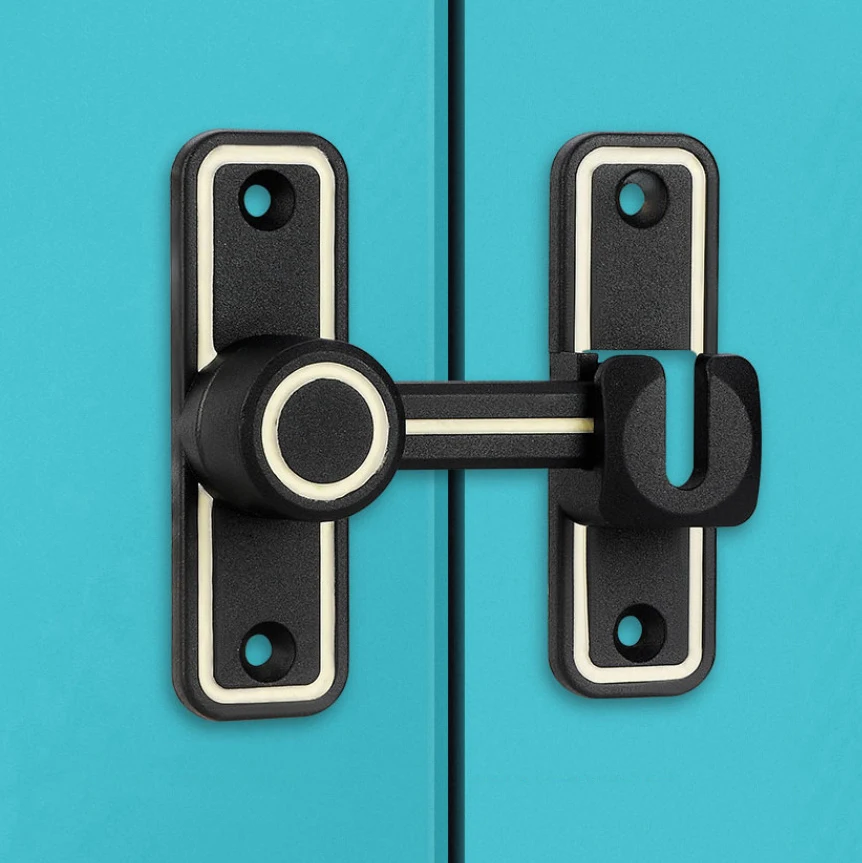 Black Luminous Barn Door Latch - огляд і ціна Smart Garden Gate Lock