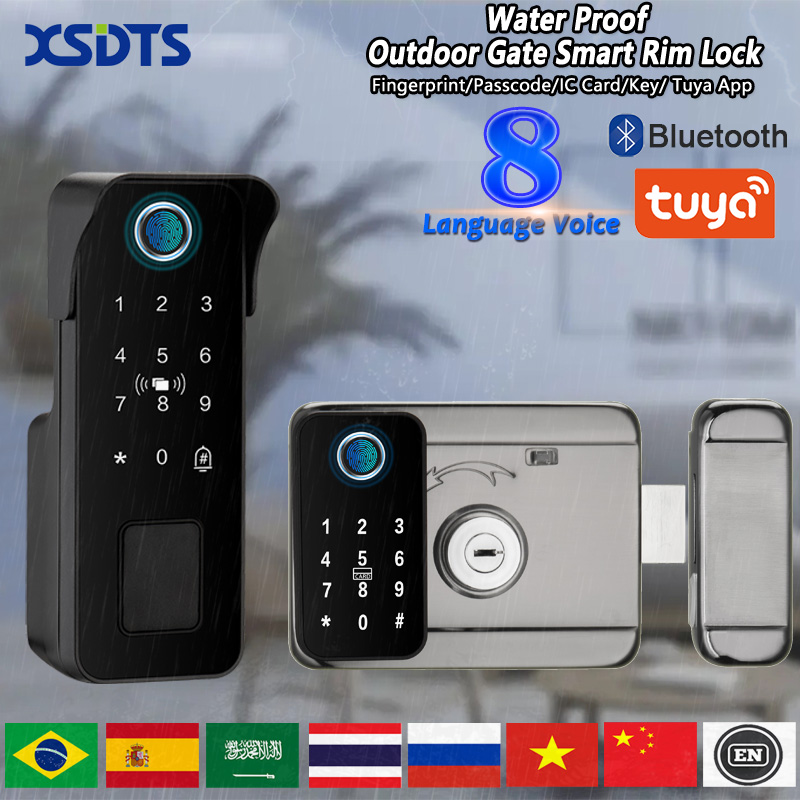 Waterproof Smart Door Lock Fin - огляд і ціна Smart Garden Lock