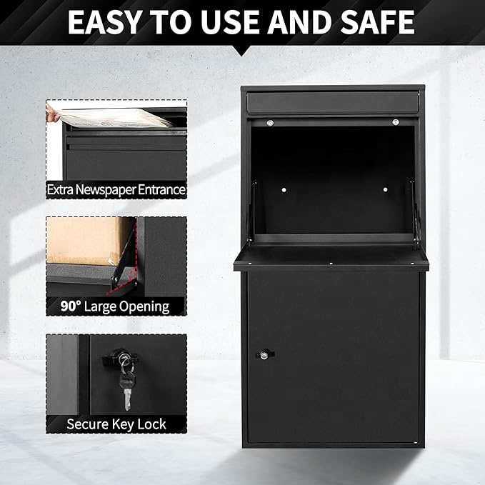 Steel Large Smart Parcel Deliv - огляд і ціна Smart Garden Lock