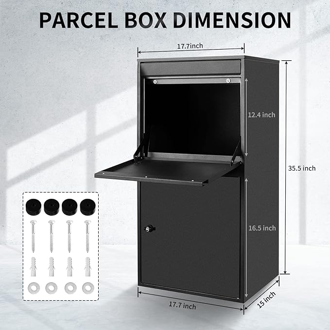 Steel Large Smart Parcel Deliv - огляд і ціна Smart Garden Lock