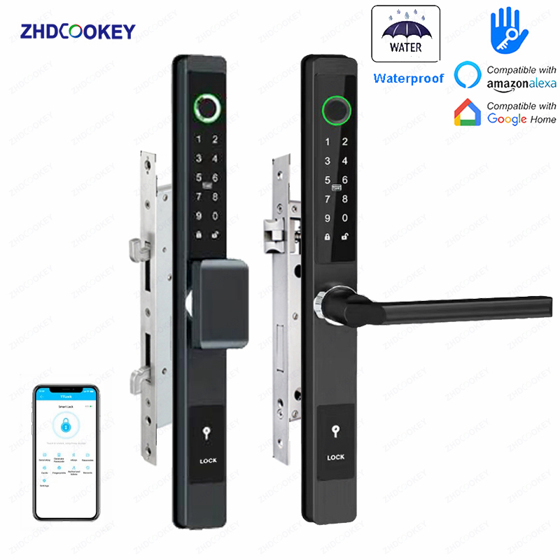 ZHDCOOKEY Biometric Digital Do - огляд і ціна Smart Garden Gate Lock