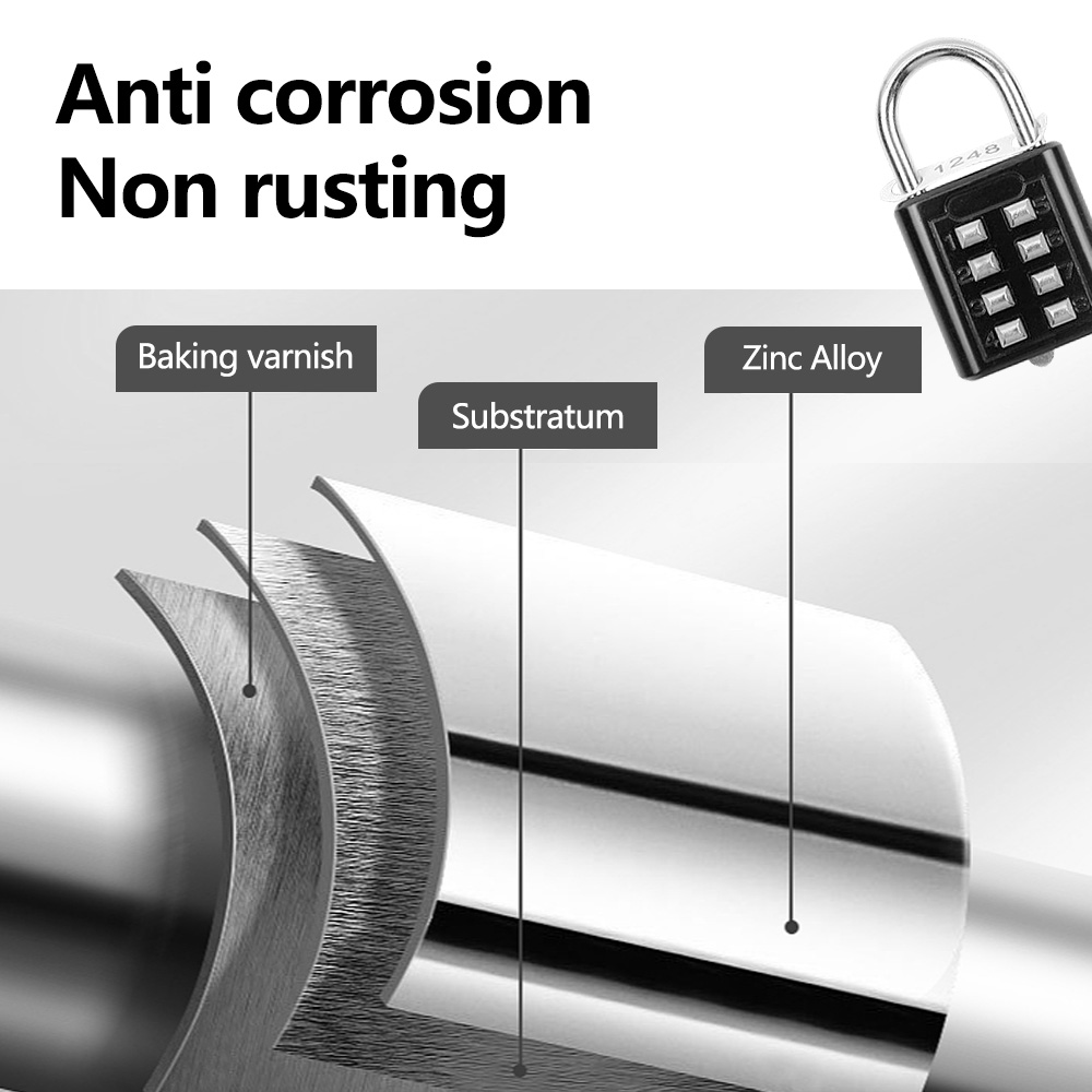 8-digit Combination Outdoor Bu - огляд і ціна Smart Garden Gate Lock