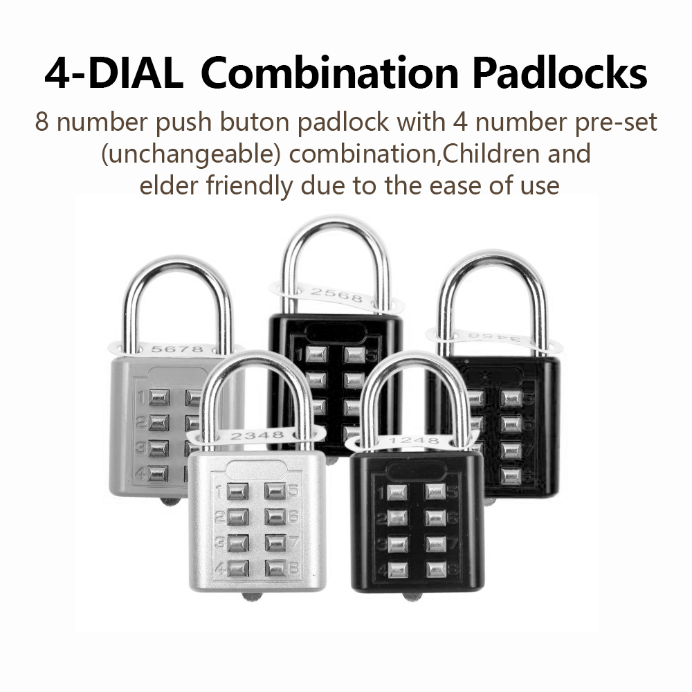 8-digit Combination Outdoor Bu - огляд і ціна Smart Garden Gate Lock
