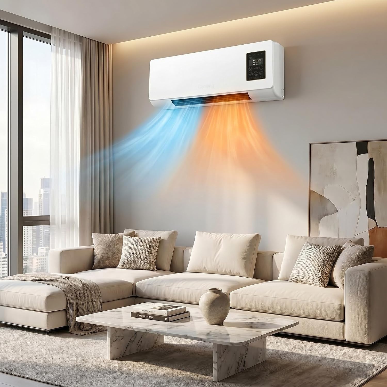 1800W Wall Mounted Air Conditi - огляд і ціна Smart Garden Offices