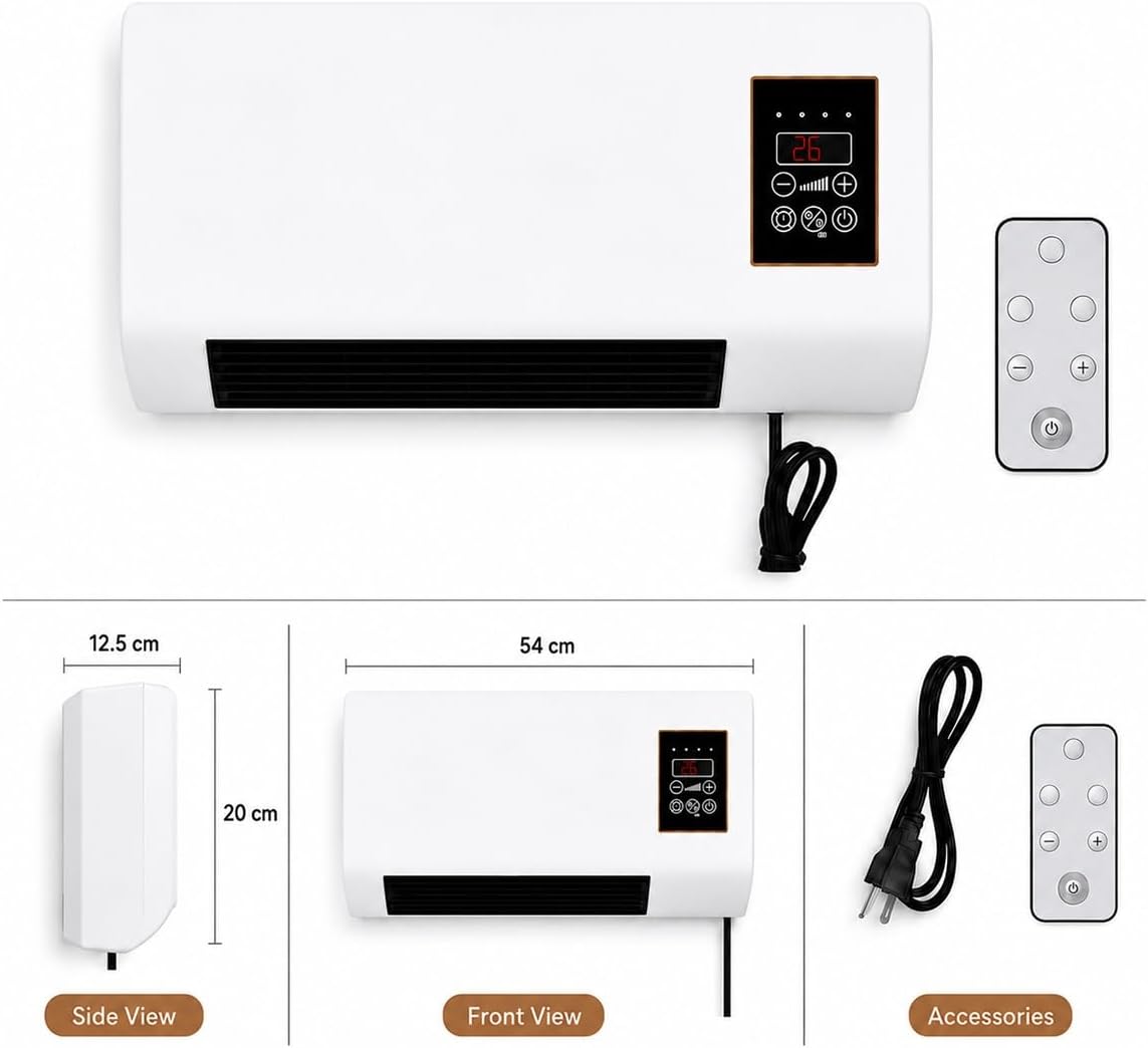 1800W Wall Mounted Air Conditi - огляд і ціна Smart Garden Offices