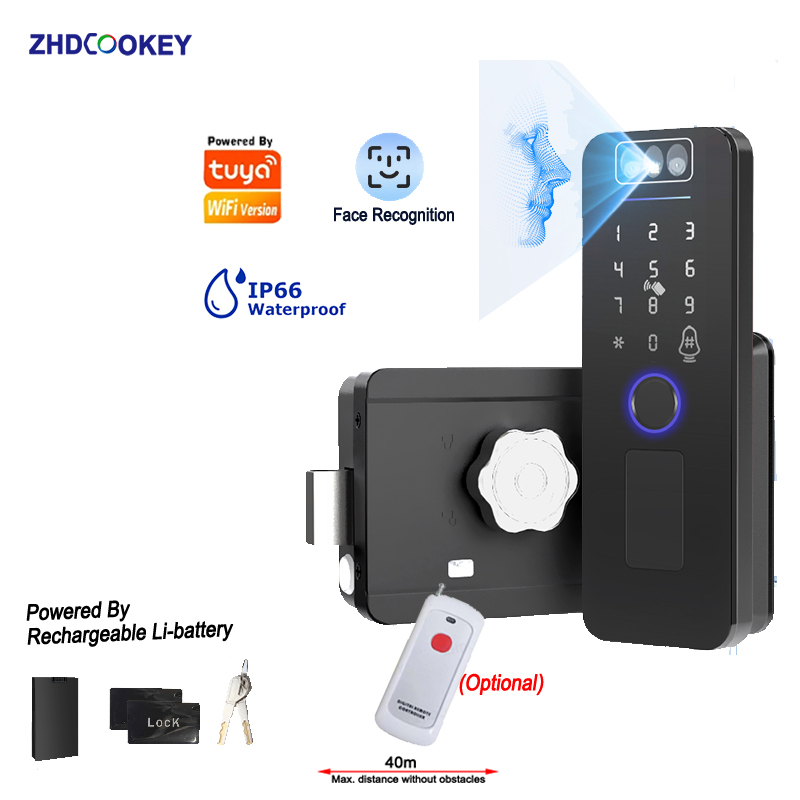 Tuya Wifi SmartLife 3D Face Re - огляд і ціна Smart Garden Lock