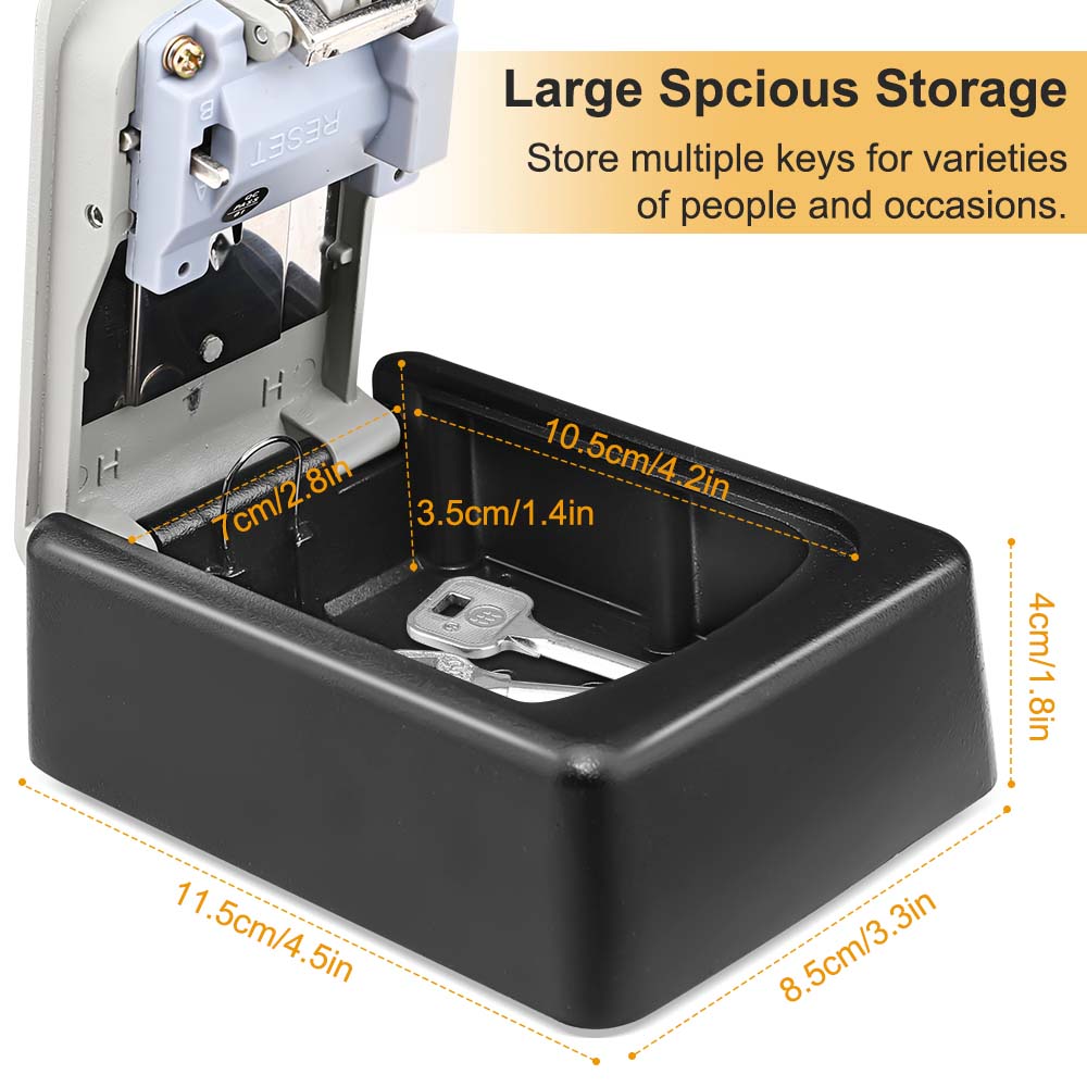 Password Lock Storage Box Meta - огляд і ціна Smart Garden Gate Lock