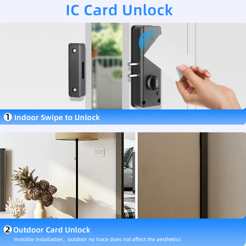 CDOK RX02 TTlock Bluetooth, In - огляд і ціна Smart Garden Gate Lock