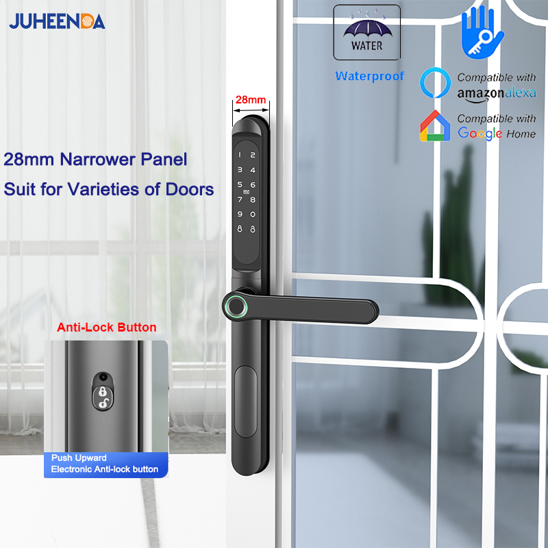 TTLock App Smart Aluminum Door - огляд і ціна Smart Garden Gate Lock