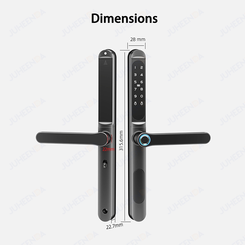 TTLock App Smart Aluminum Door - огляд і ціна Smart Garden Gate Lock